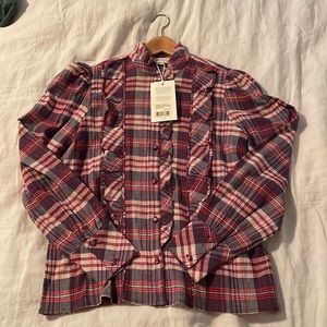 NWT Sezane Melodia Shirt